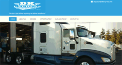 Desktop Screenshot of dkexpressinc.net